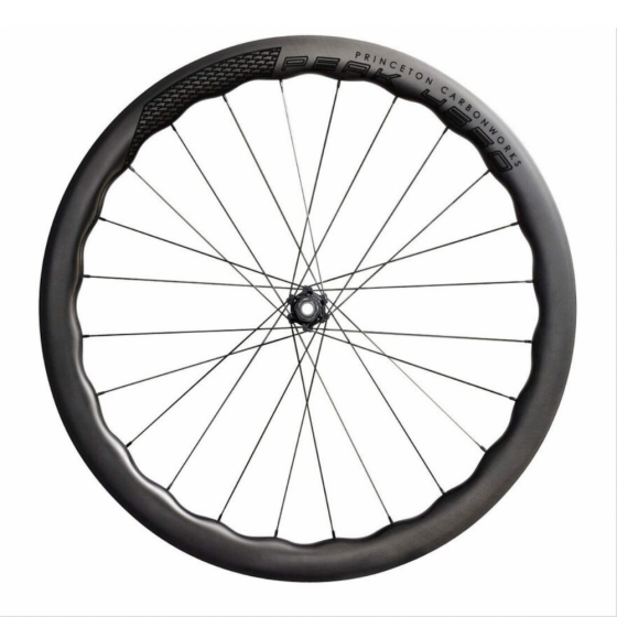 Roues carbone Princeton Peak 4550 Disc pneus - Moyeu white industries